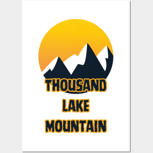 Thousand Lake Mountain Posters and Art